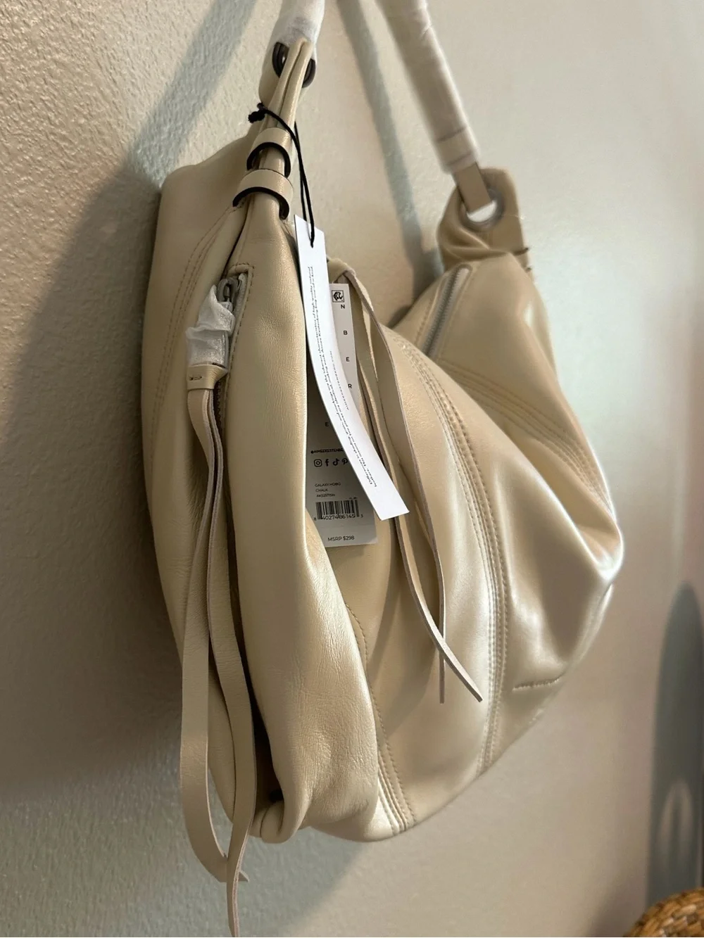 ☀️ New! AIMEE KESTENBERG Galaxy Leather Hobo Bag